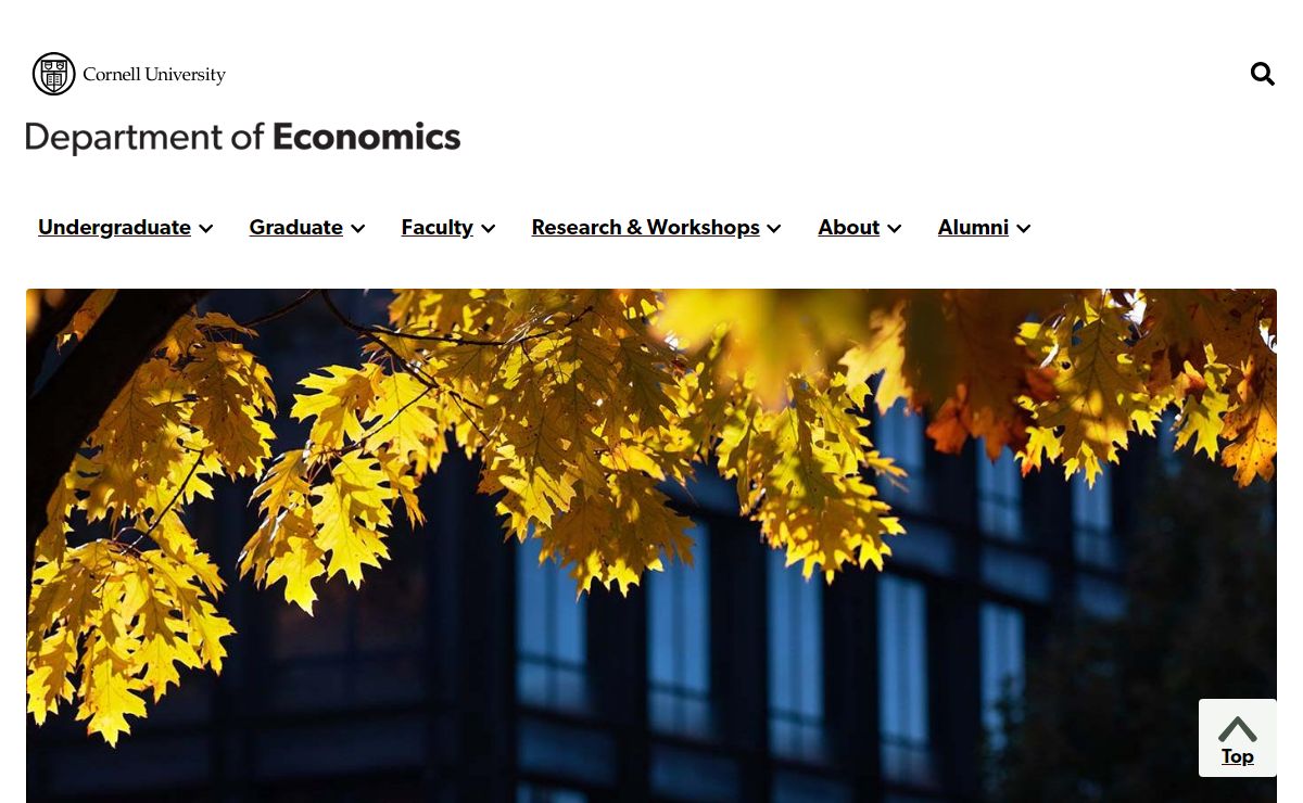 Economics | Department of Economics