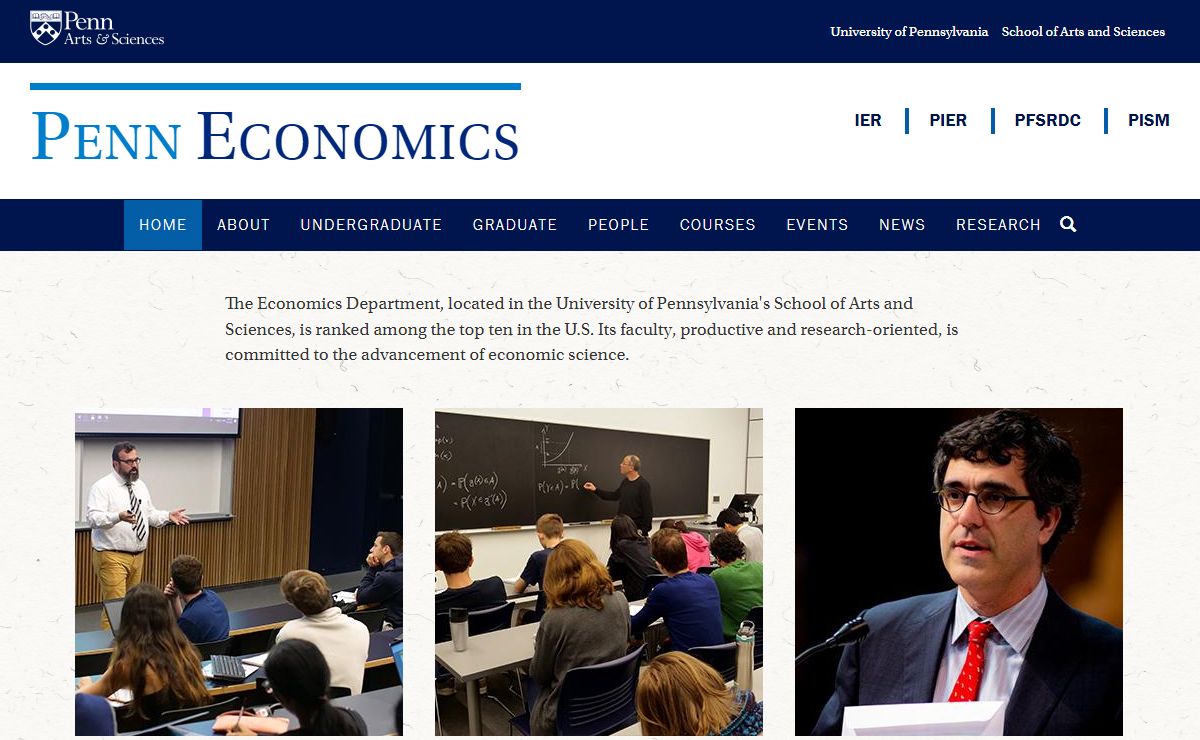 Home | Department of Economics