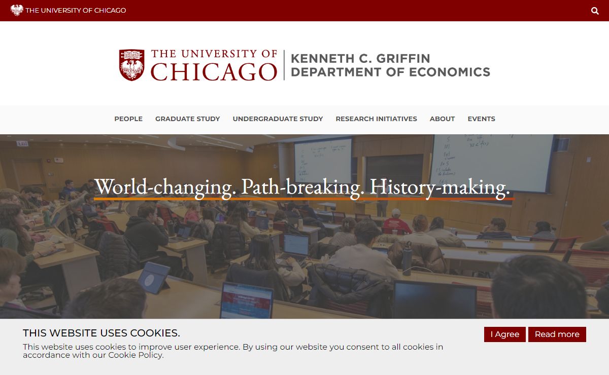 Department of Economics Homepage | Kenneth C. Griffin Department of Economics