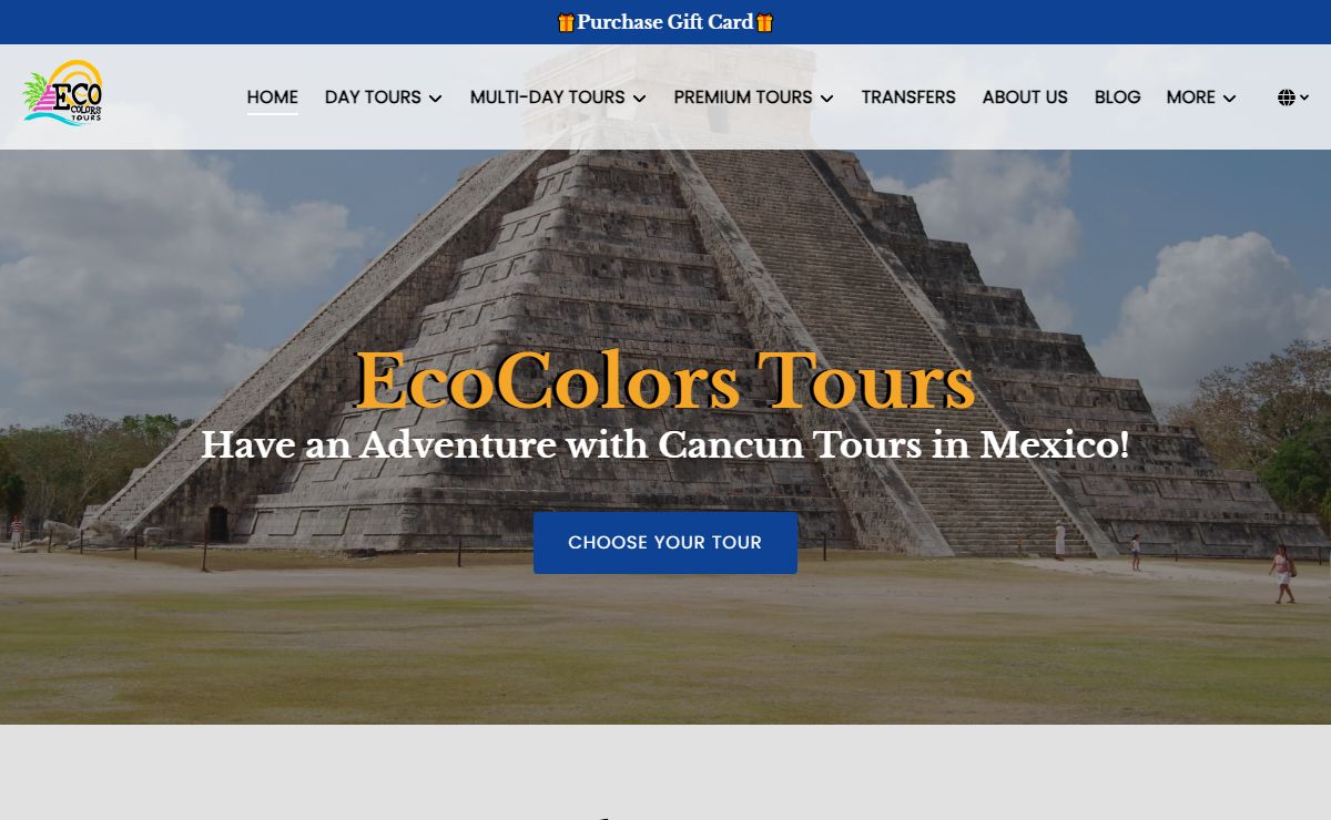 EcoColors Tours | Cancun Tours - Nature & Catamaran Cancun Tours