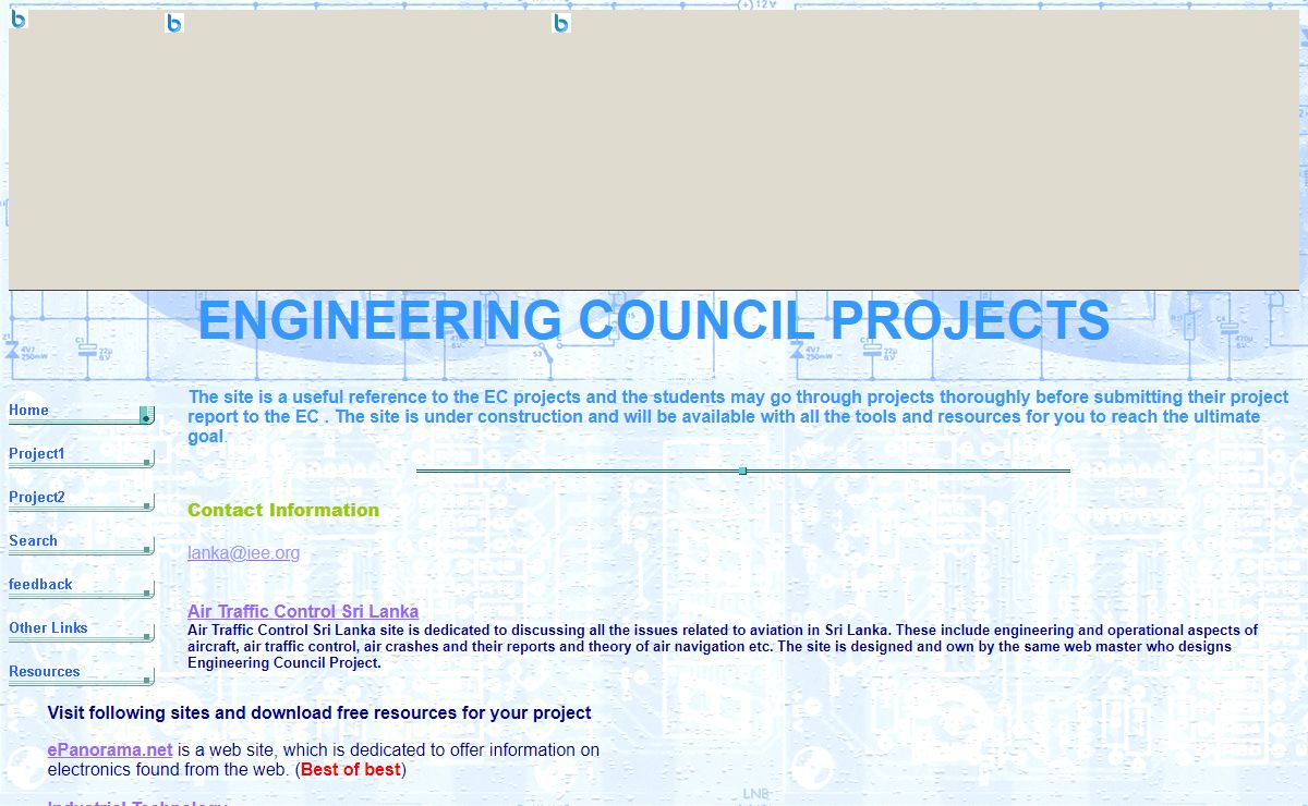 Engineering Council Projects