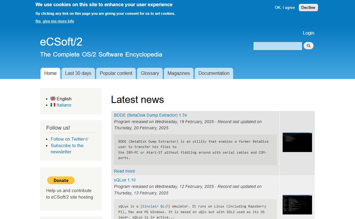 eCSoft/2 | The Complete OS/2 Software Encyclopedia