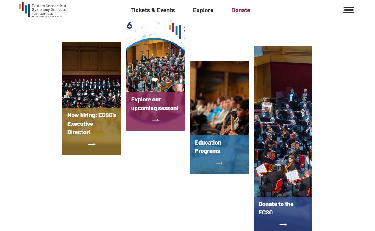 Eastern Connecticut Symphony Orchestra | ECSO