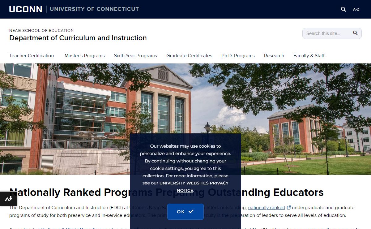 Home | Department of Curriculum and Instruction
