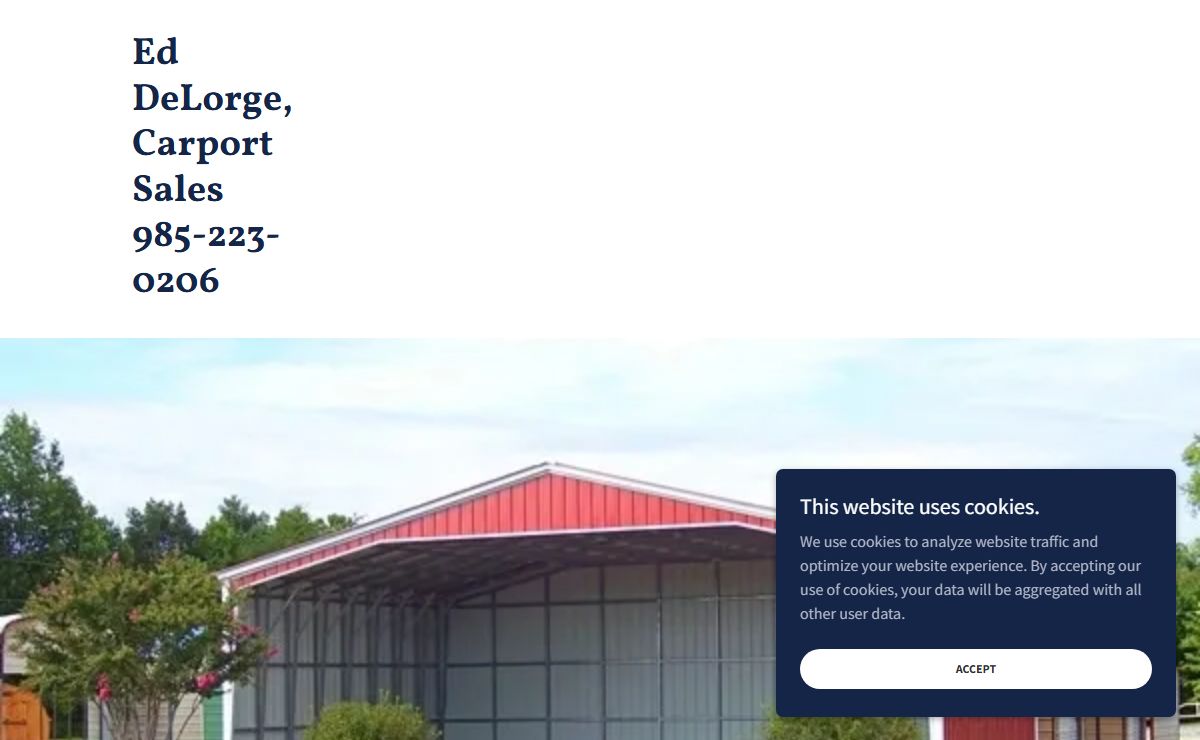 Ed DeLorge Custom Gunsmithing and Carport Sales
