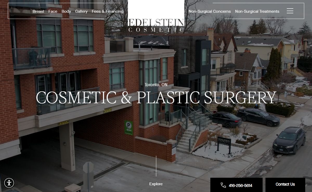 Best Plastic Surgery In Toronto | Edelstein Cosmetic