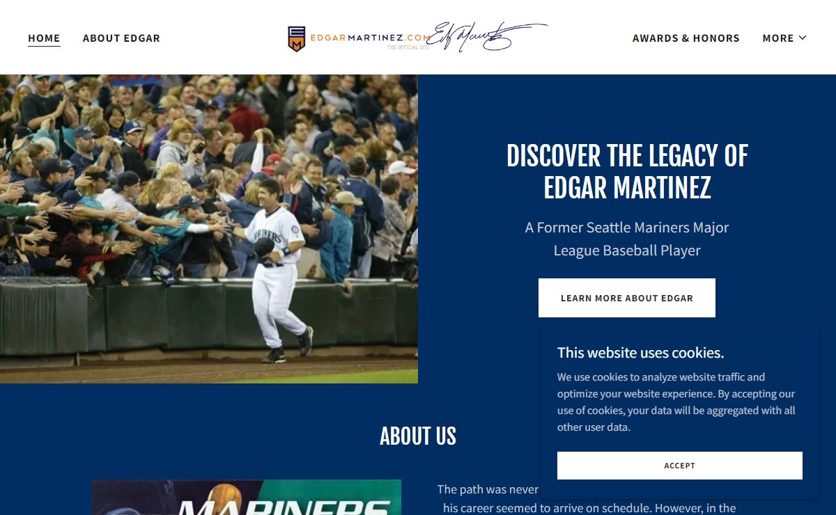 Former Professional Baseball Player | Edgar Martinez