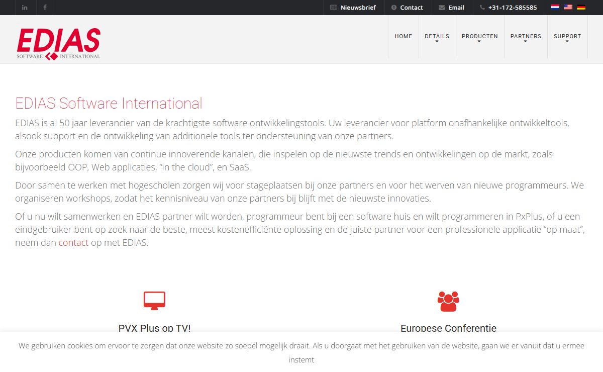 EDIAS Home - Edias Software International