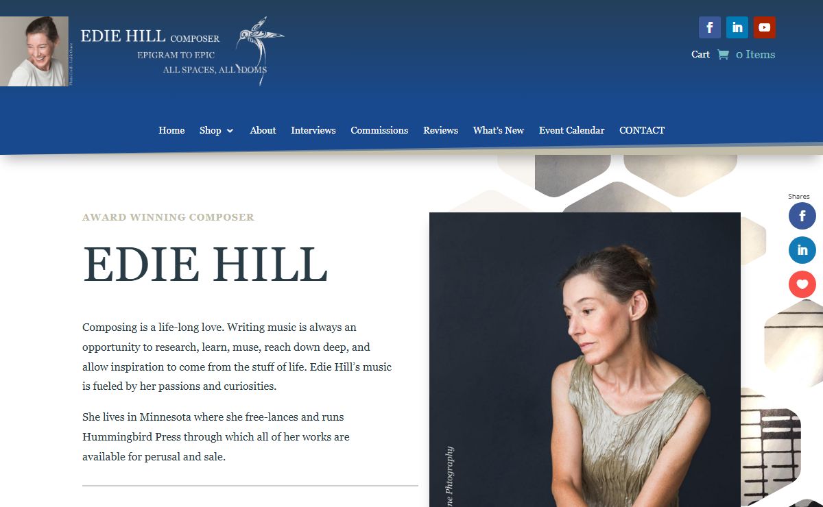Edie Hill, Composer