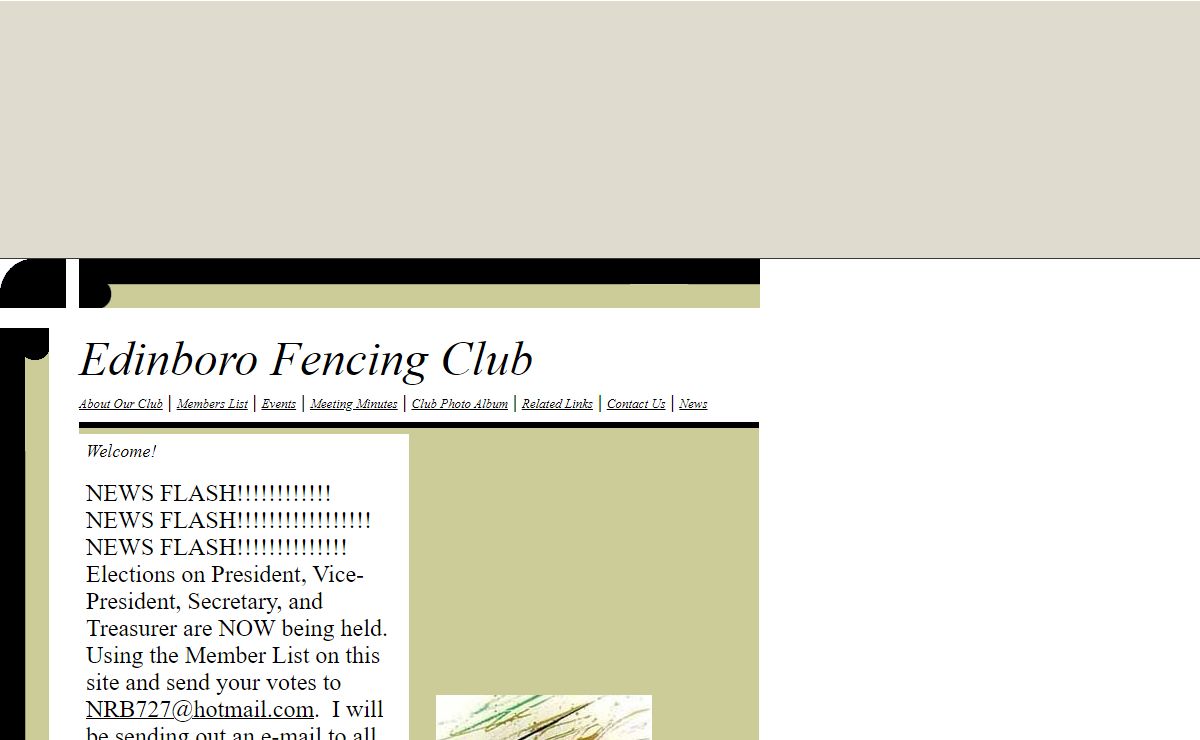 Edinboro Fencing Club