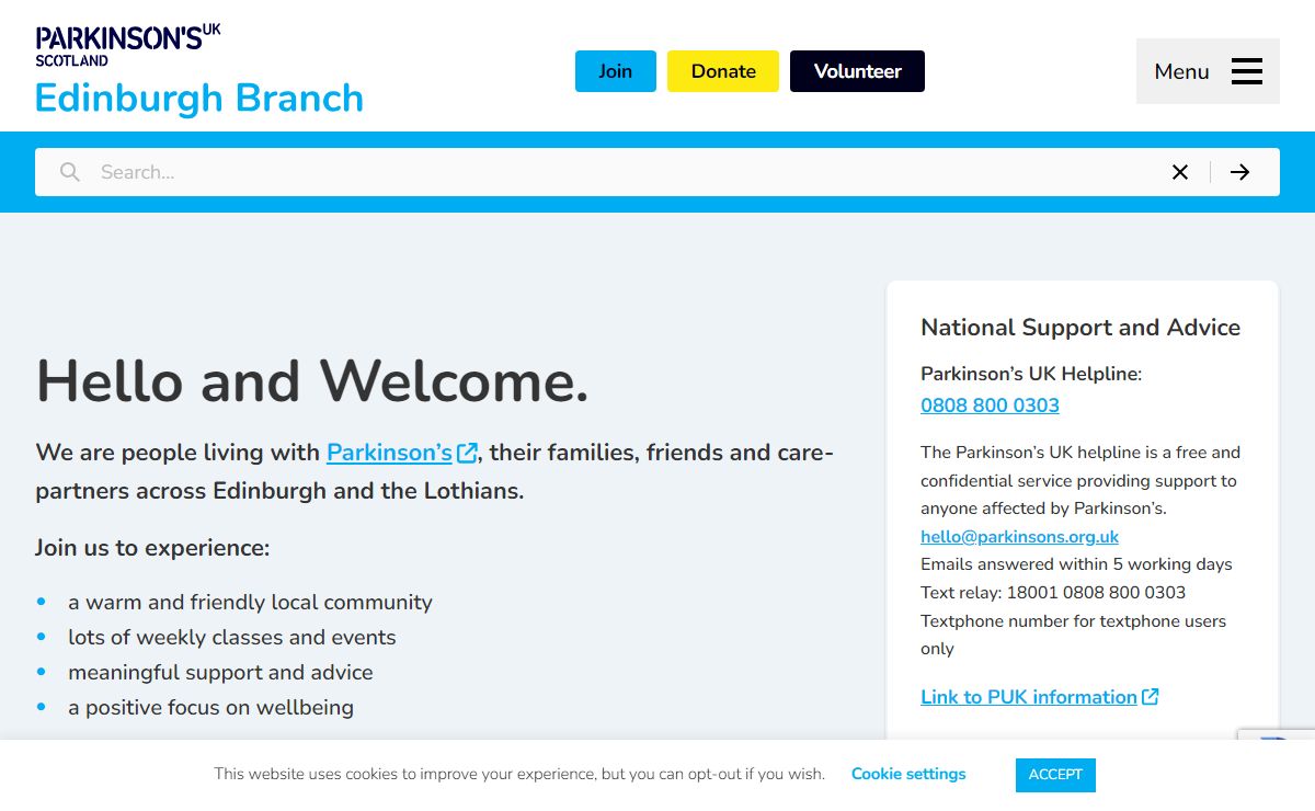 Home - Edinburgh Parkinsons