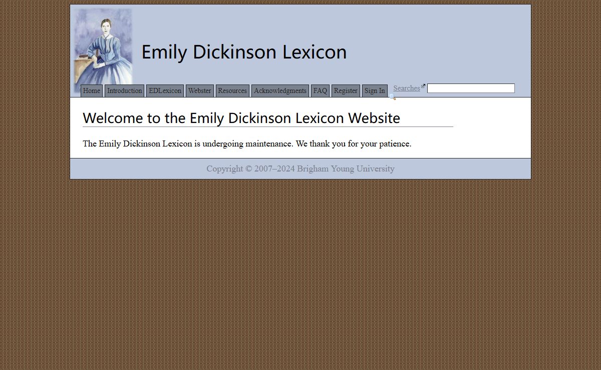Emily Dickinson Lexicon