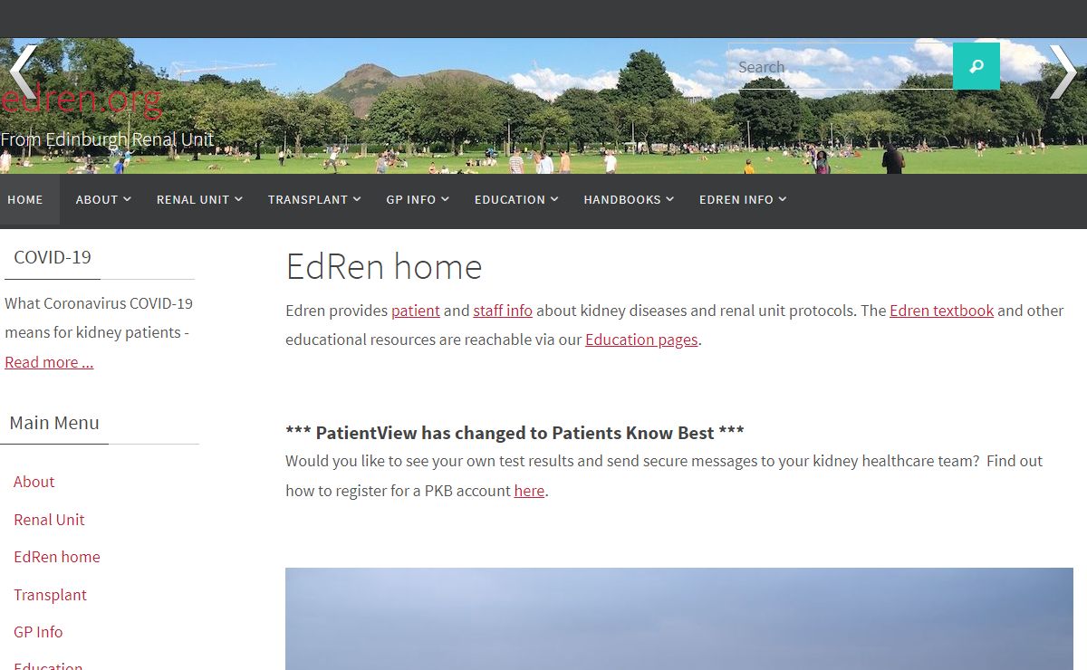 edren.org – From Edinburgh Renal Unit
