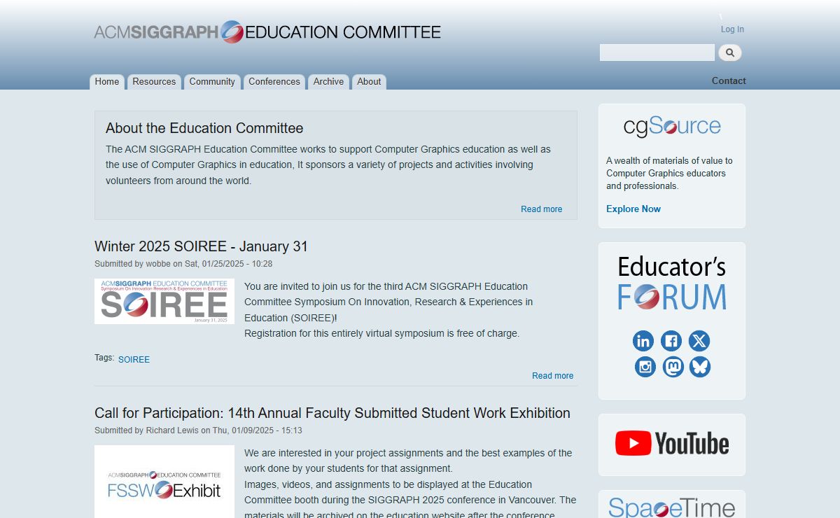 ACM SIGGRAPH Education Committee