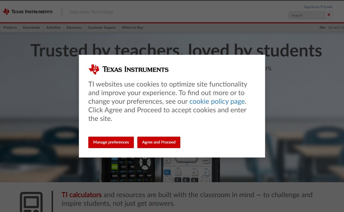 Education Technology | Calculators | Texas Instruments
