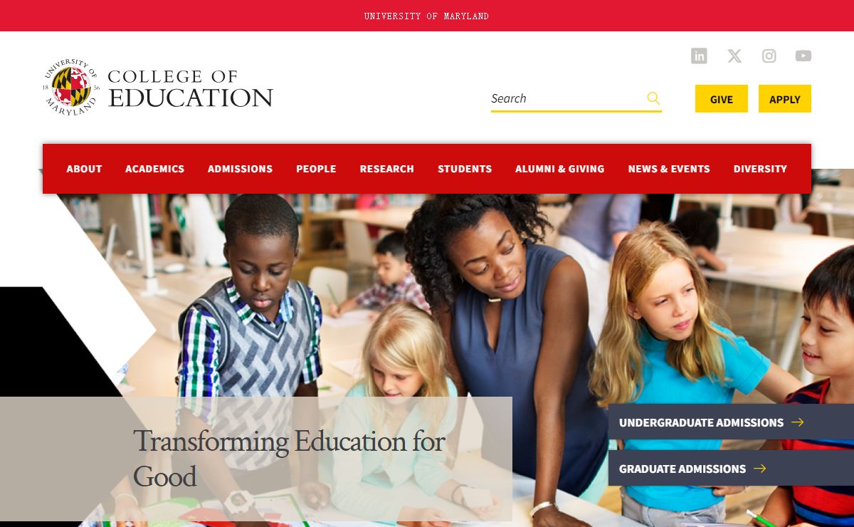 Home | UMD College of Education