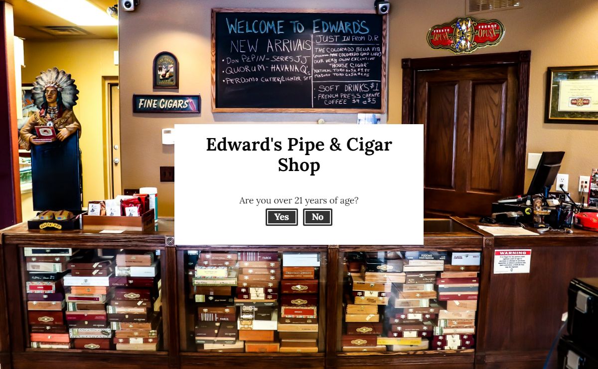 Edward's Pipe & Cigar Shop – Fort Collins, CO