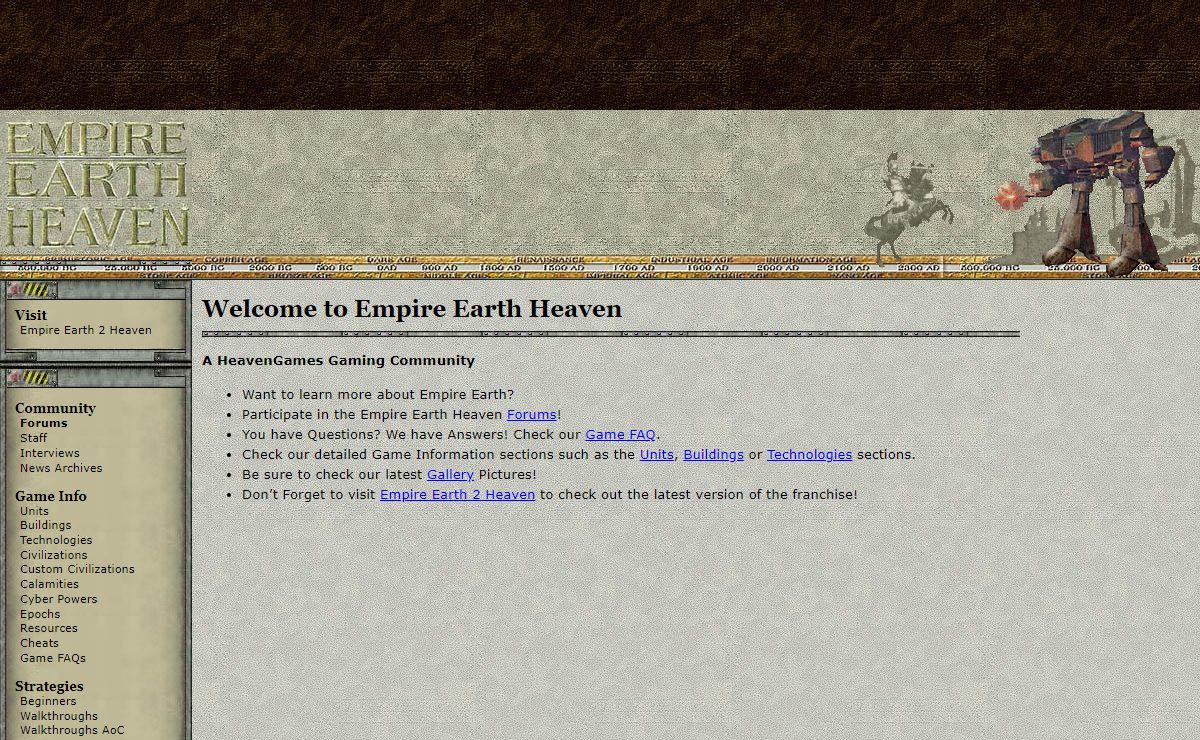 Empire Earth Heaven