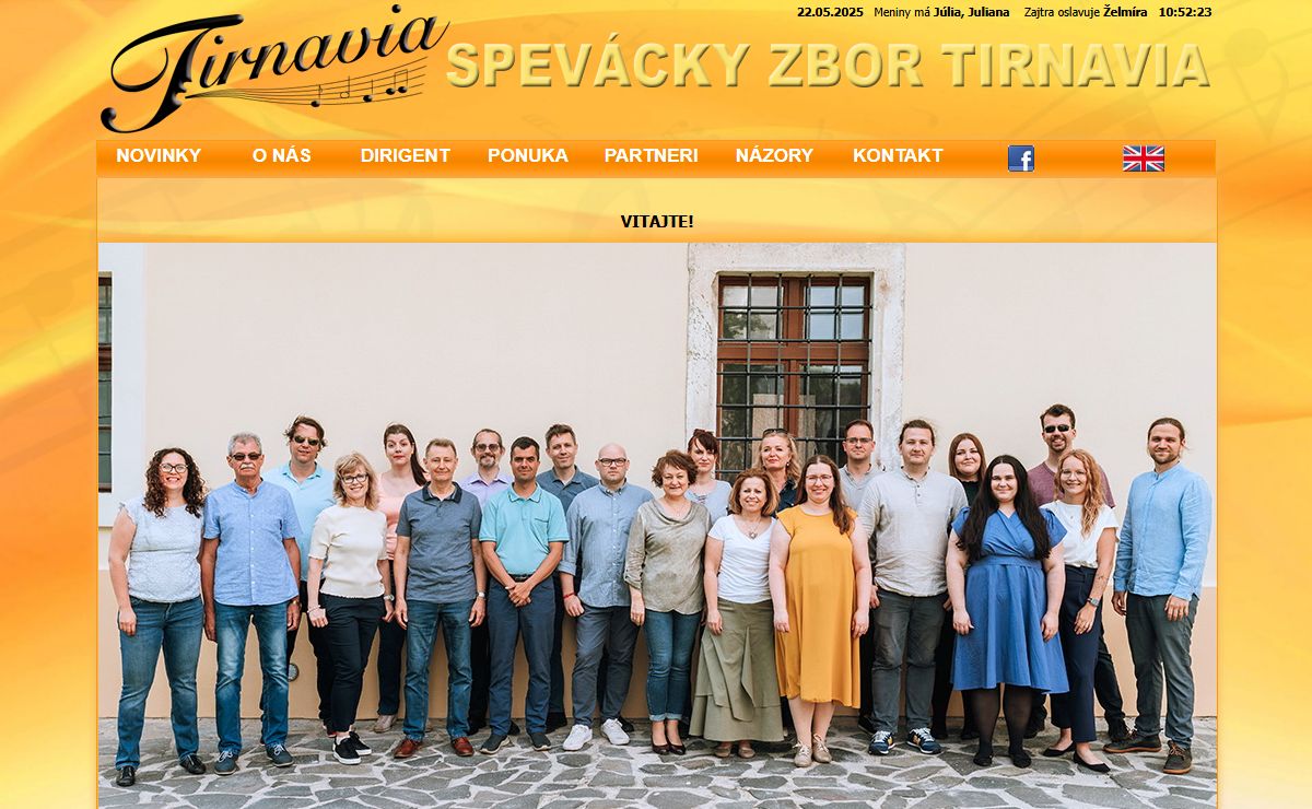 Tirnavia: Miešaný spevácky zbor Tirnavia, Trnava. Vitajte!
