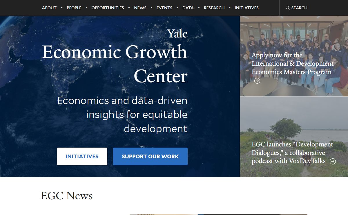 Yale Economic Growth Center