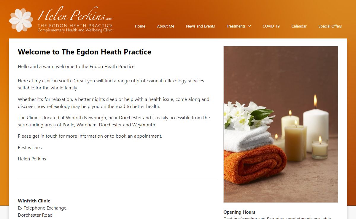 Home | Complementary Therapies Suitable for Men and Women - Helen Rigler The Egdon Heath Practice