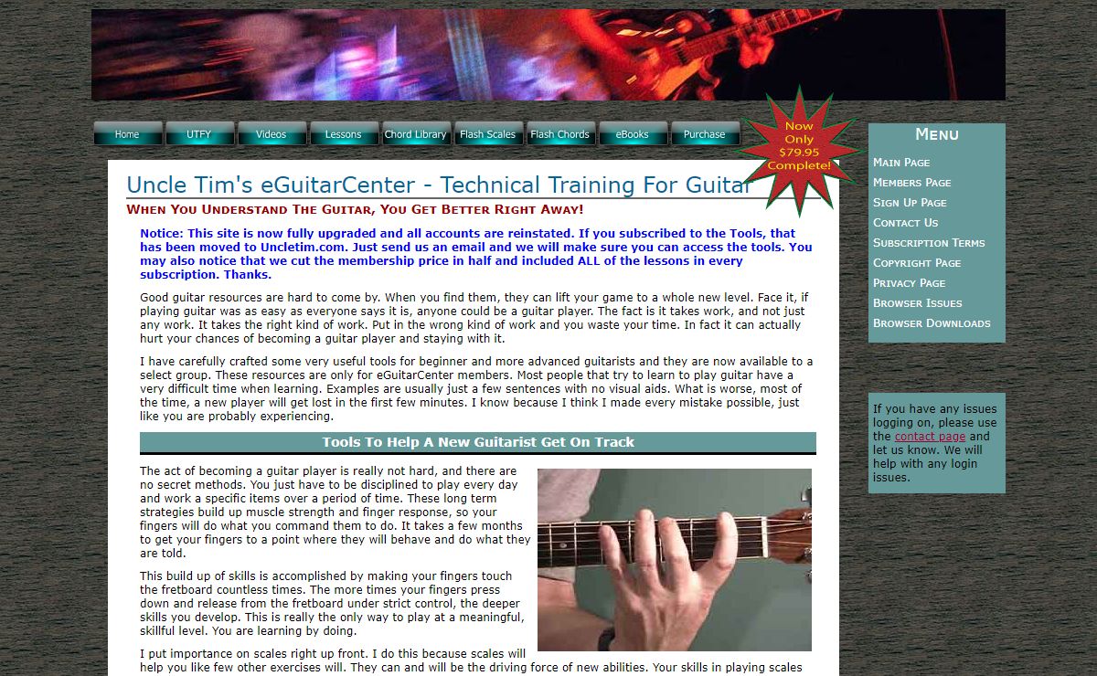Uncle Tim's eGuitarCenter