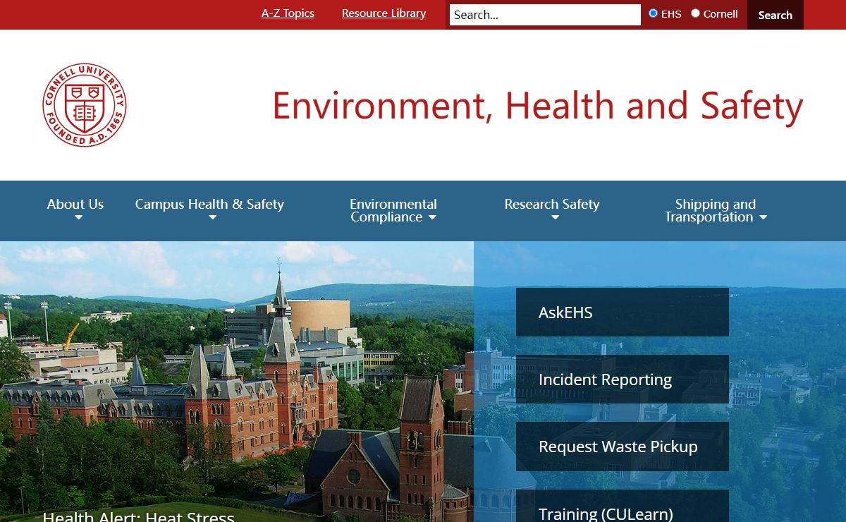Home | Environment, Health and Safety