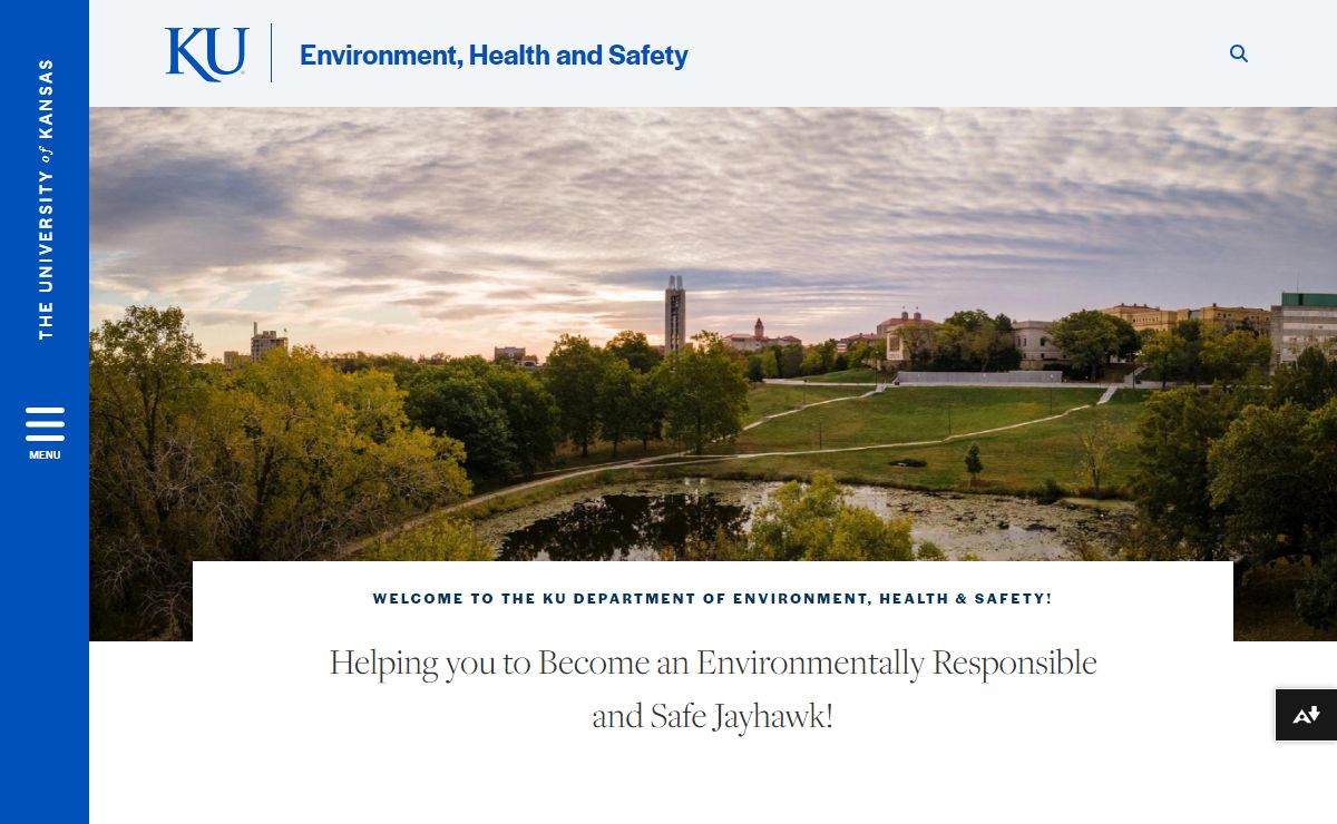 EHS Home Page | Environment, Health and Safety
