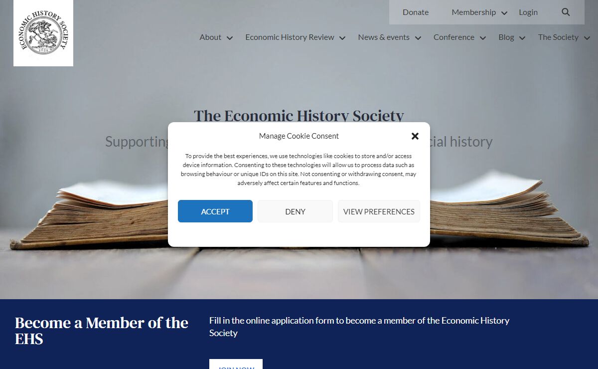 Economic History Society (EHS)