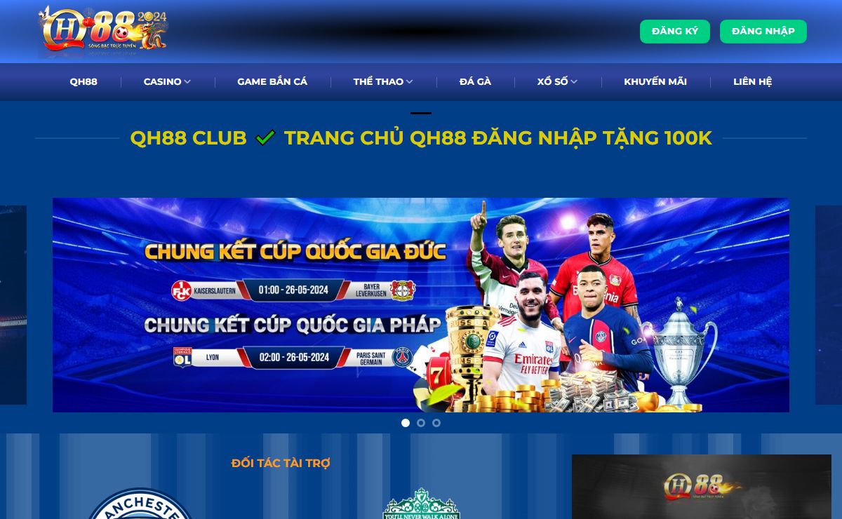 QH88 Club ✔️ Trang Chủ QH88 Đăng Nhập Tặng 100k