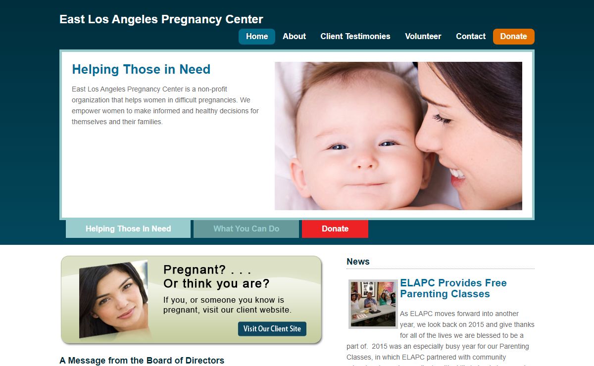 East Los Angeles Pregnancy Center ELAPC