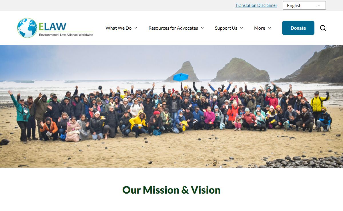 Home - ELAW: Environmental Law Alliance Worldwide