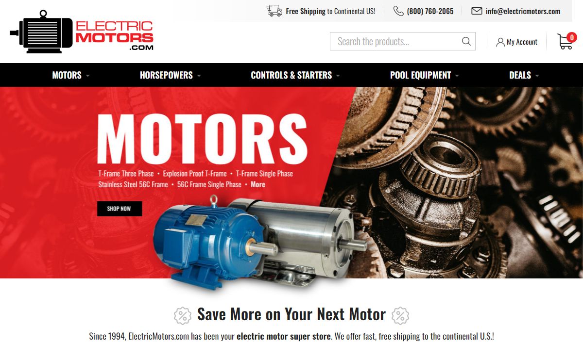 Leading Industry Standard Electric Motors and Pumps Supplier