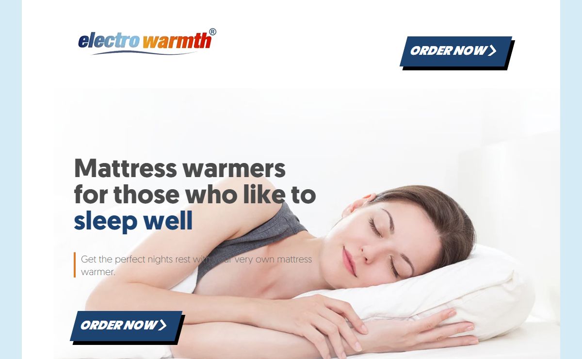 Electric Heated Mattress Pads & Bed Warmers | Electrowarmth – Electrowarmth