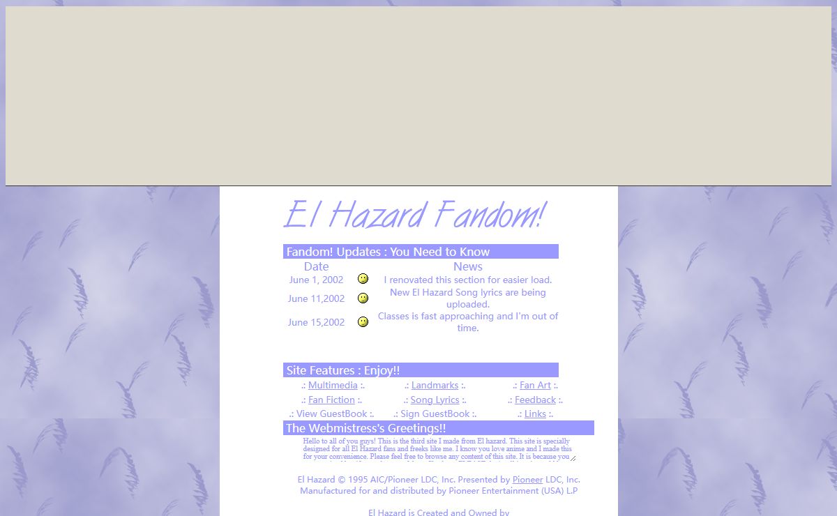 Welcome to El Hazard Fandom!!