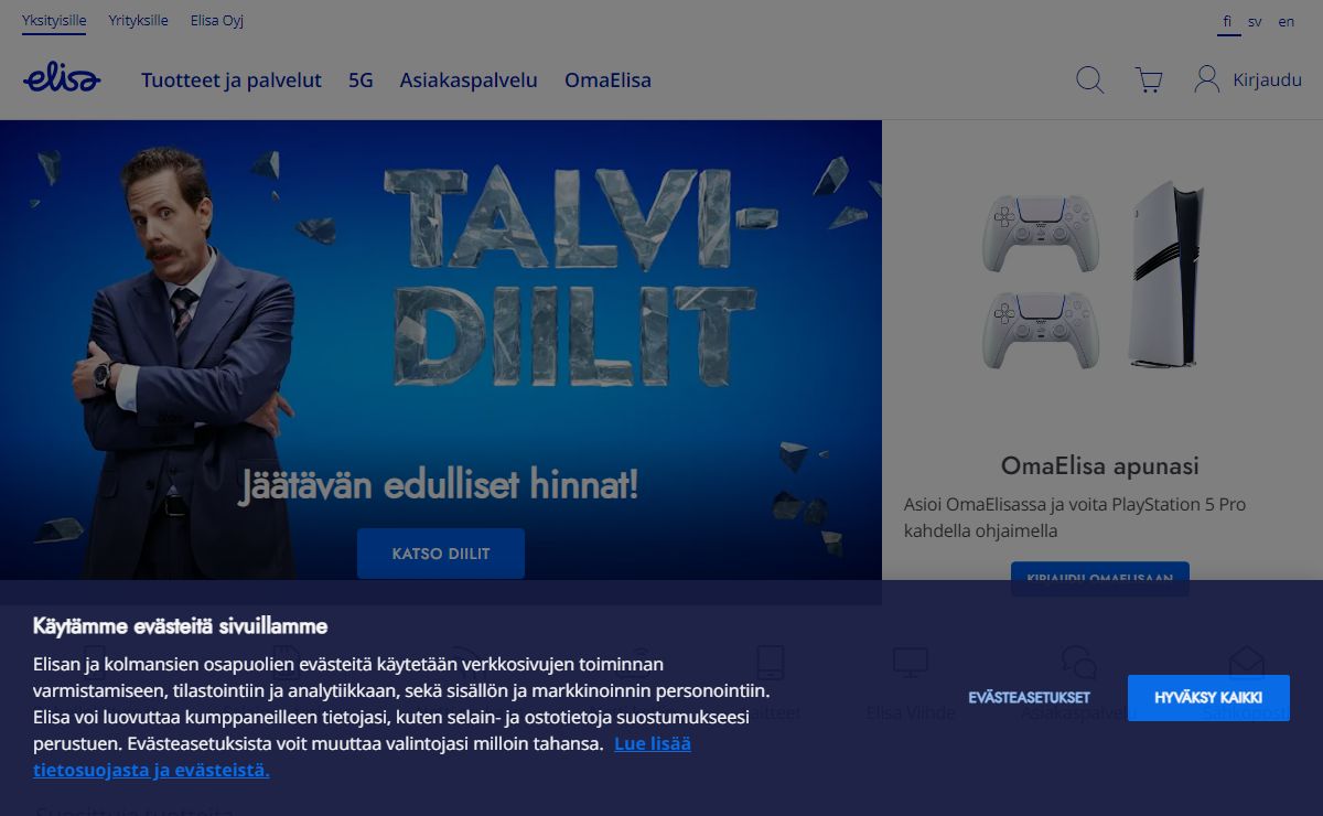 Elisa - Suomalaiset tietoliikenne- ja viihtymisen palvelut