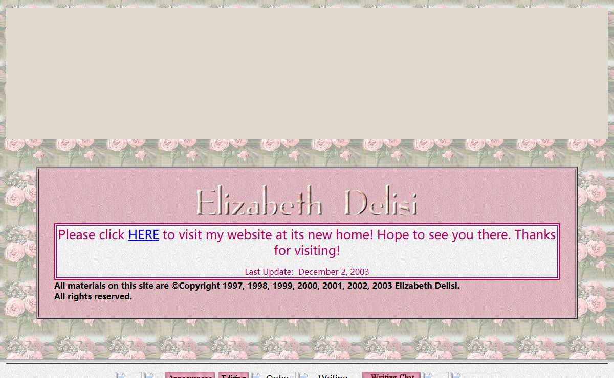 Elizabeth Delisi, Author and Editor