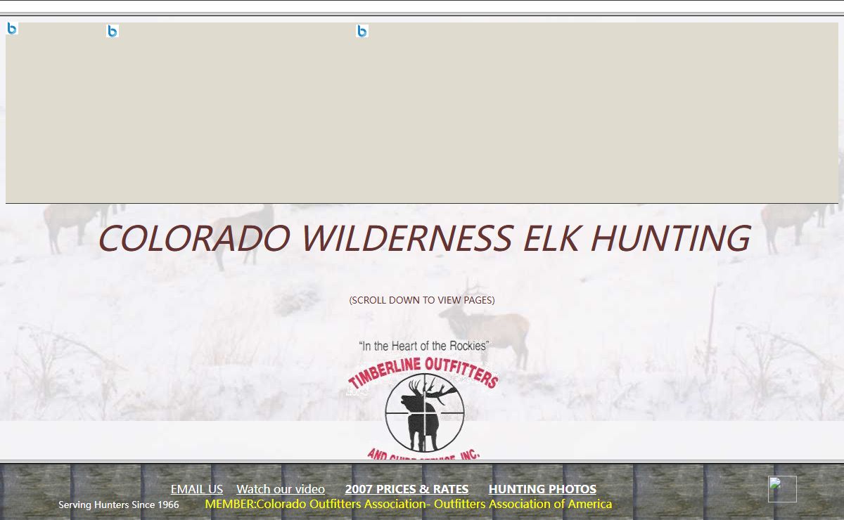 Coffeepot and Timberline Outfitters & Guide Services, Inc - Colorado Wilderness Elk Hunting