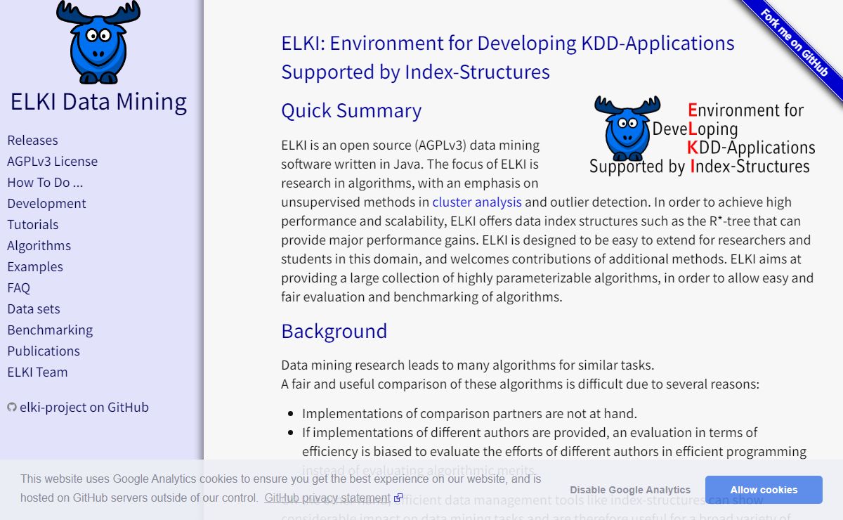 ELKI Data Mining Framework