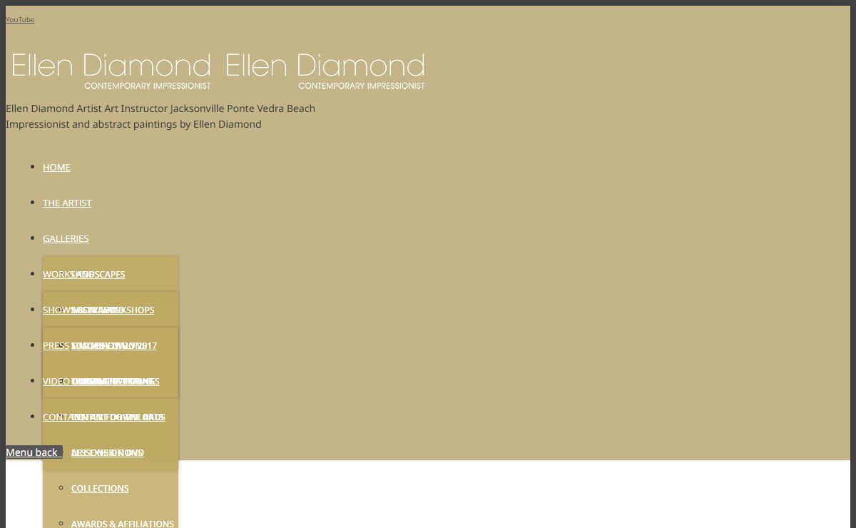 Artist and Art Instructor Ellen Diamond | Ellen Diamond Artist Art Instructor Jacksonville Ponte Vedra Beach