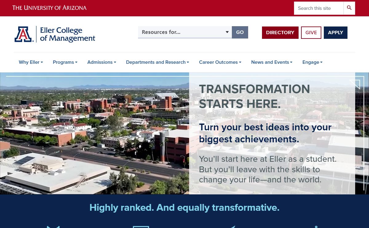Eller College of Management | The University of Arizona