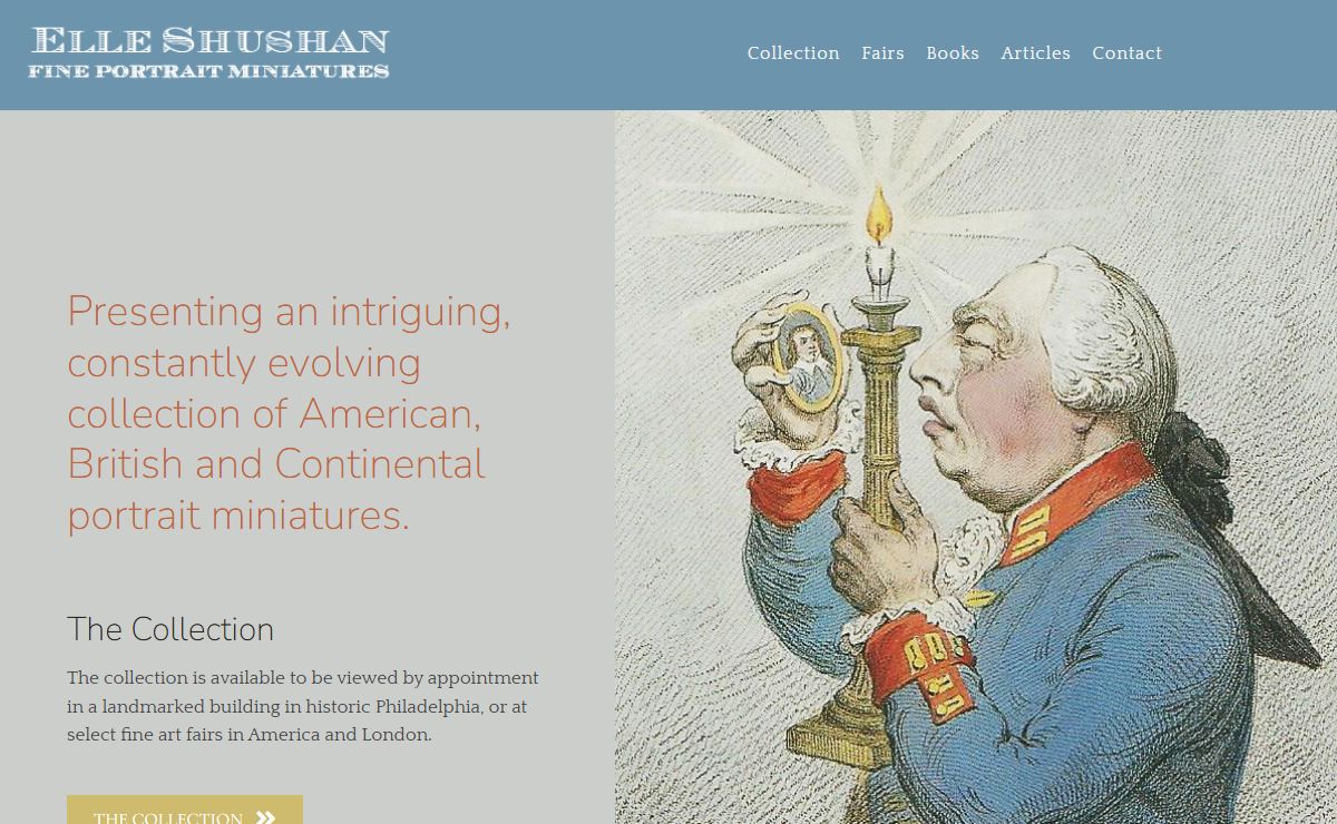 Elle Shushan - Fine Portrait Miniatures