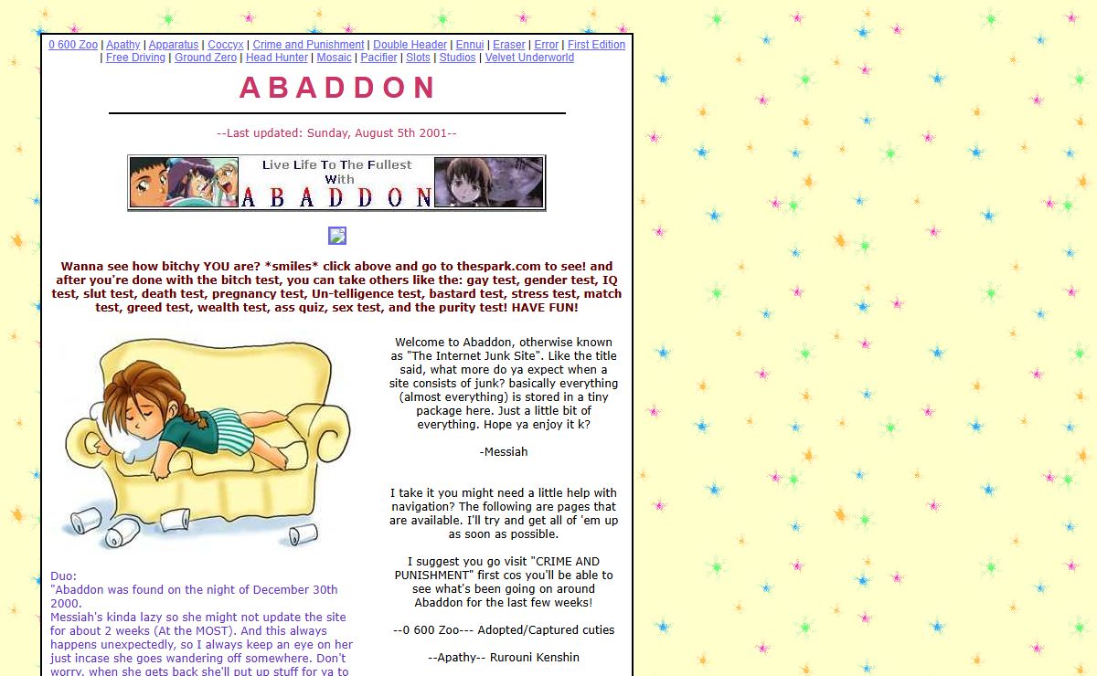 A B A D D O N