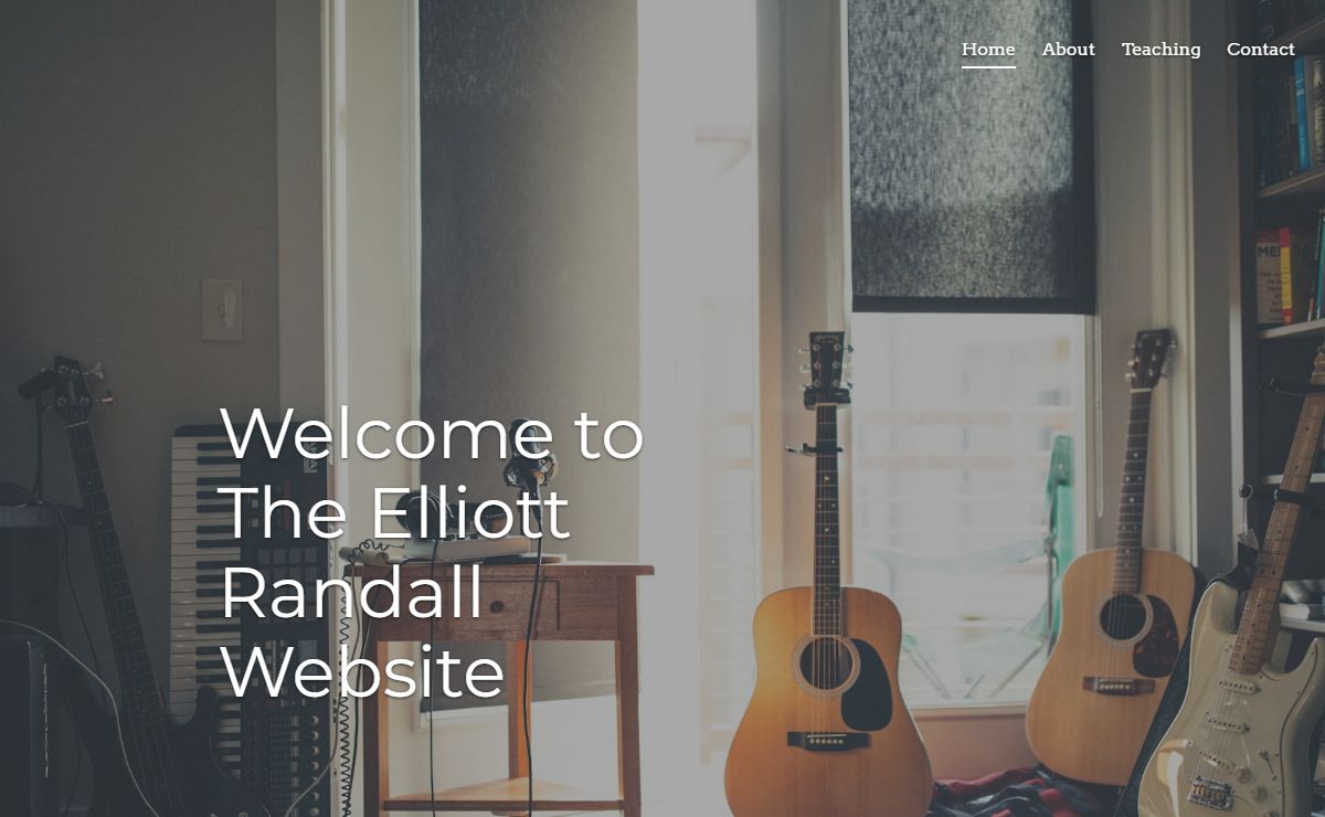 Home - The Elliott Randall Website