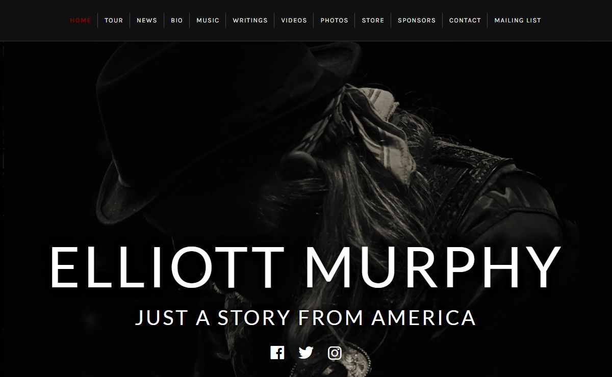 Elliott Murphy – Just A Story From America