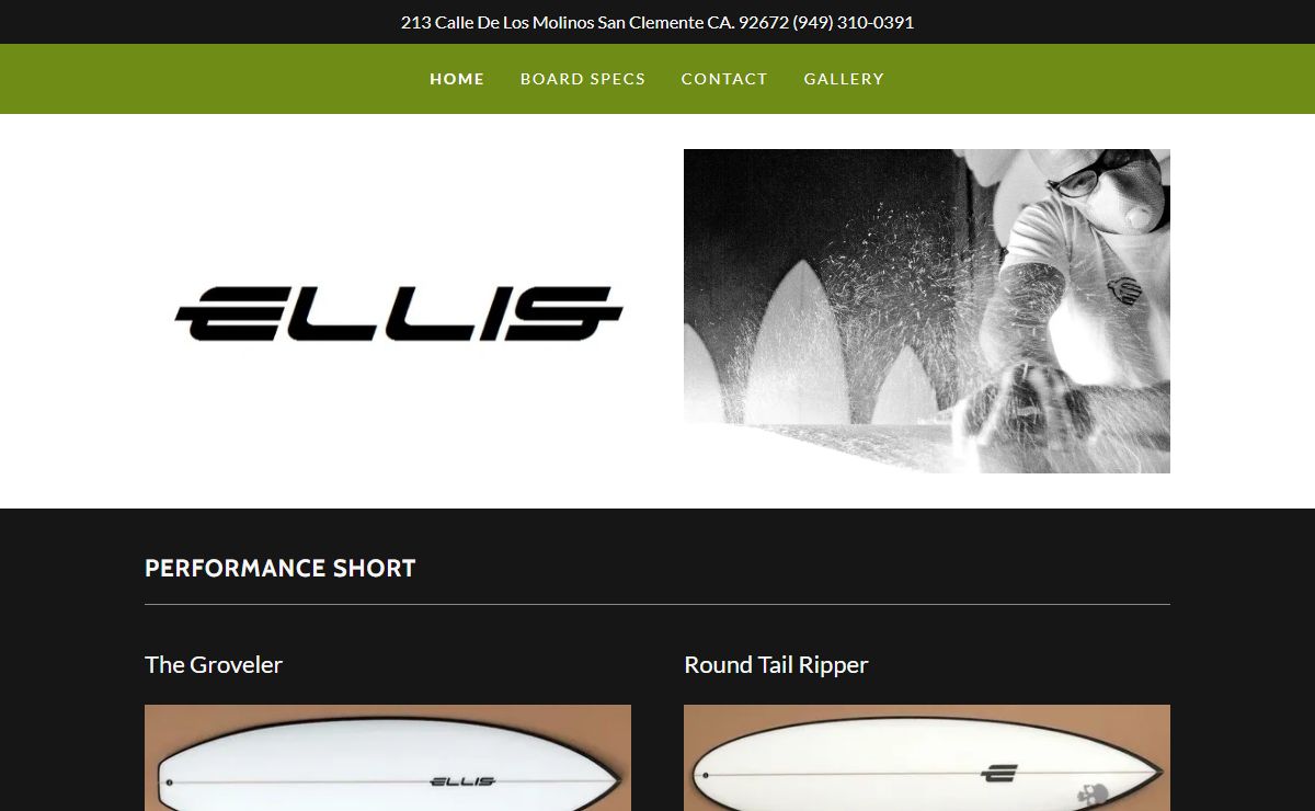 Ellis Surfboards