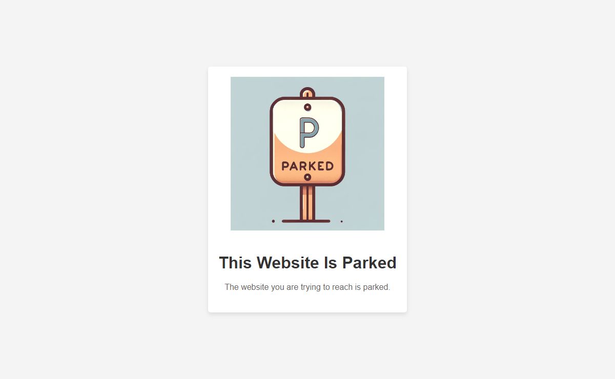 Website Parked