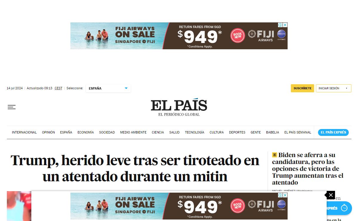 EL PAÍS: el periódico global