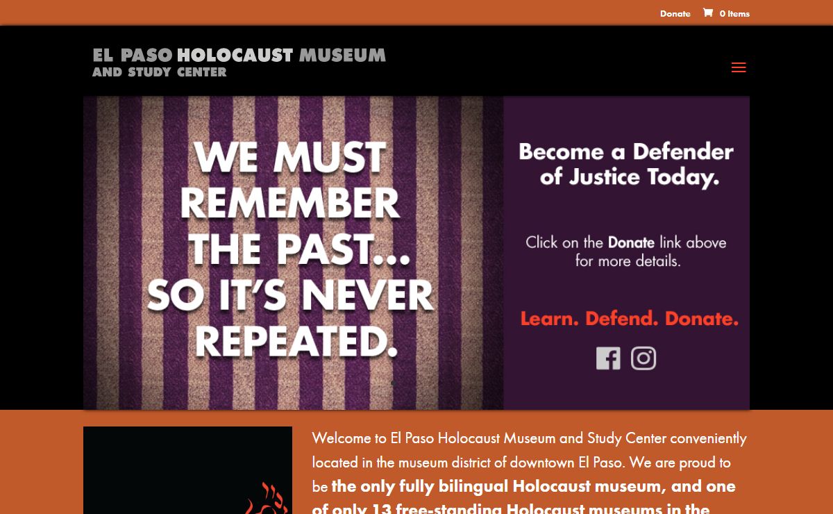 El Paso Holocaust Museum | Remember. Reflect. Respond.