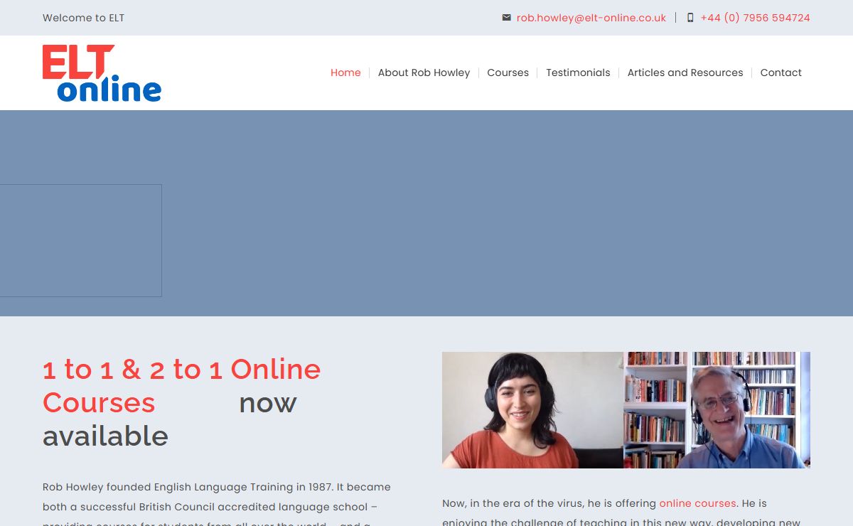 English Language Training - Top quality training for over 30 years